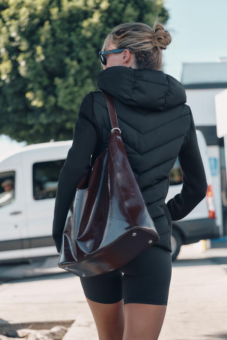 CHAQUETA REFORZADA DE DOS MATERIALES