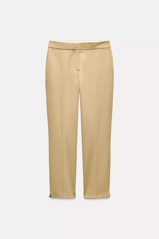 PANTALON 7/8 À BRILLANTS